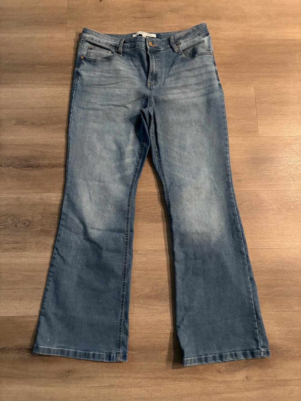 Celebrity Pink Light Blue Flare Jeans